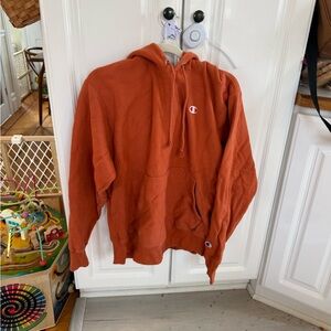 Champion Men's Rust Hoodie